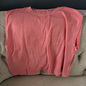 American Eagle Coral Sleeveless Top NWT